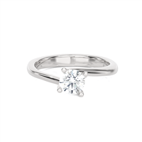 Anneau Ama Femme in Or blanc Diamante Lab Grown AMA-AN-1012-72